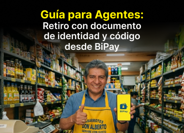 Guía para agentes: Retiro de Dinero con DNI