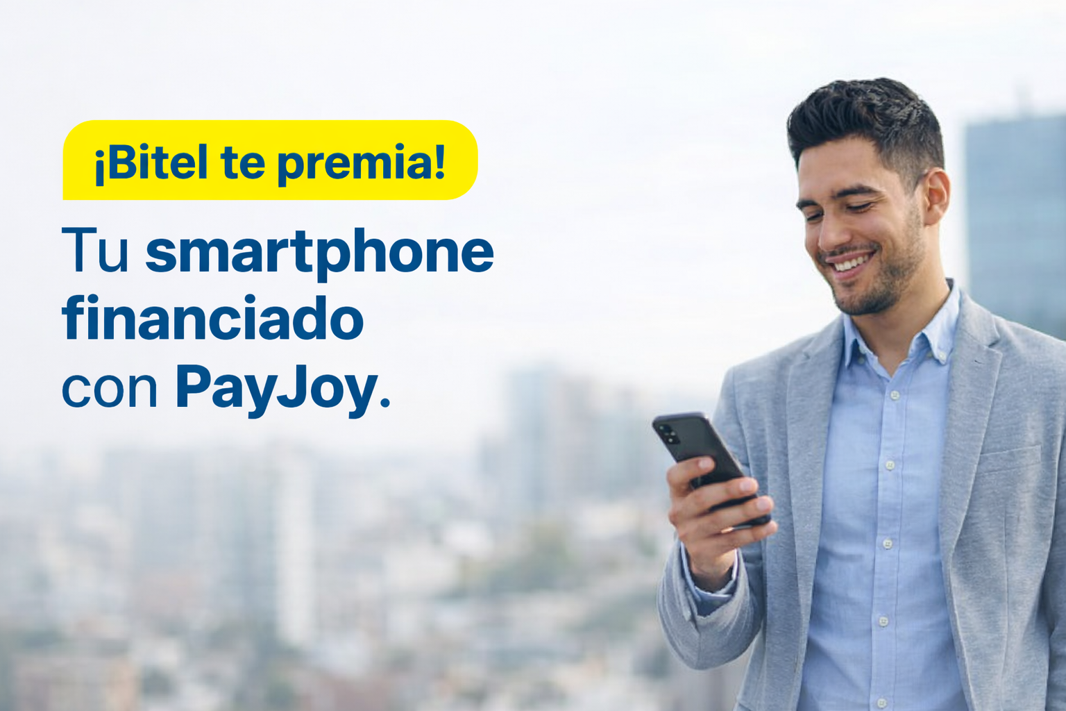 Tu smartphone financiado  con PayJoy.