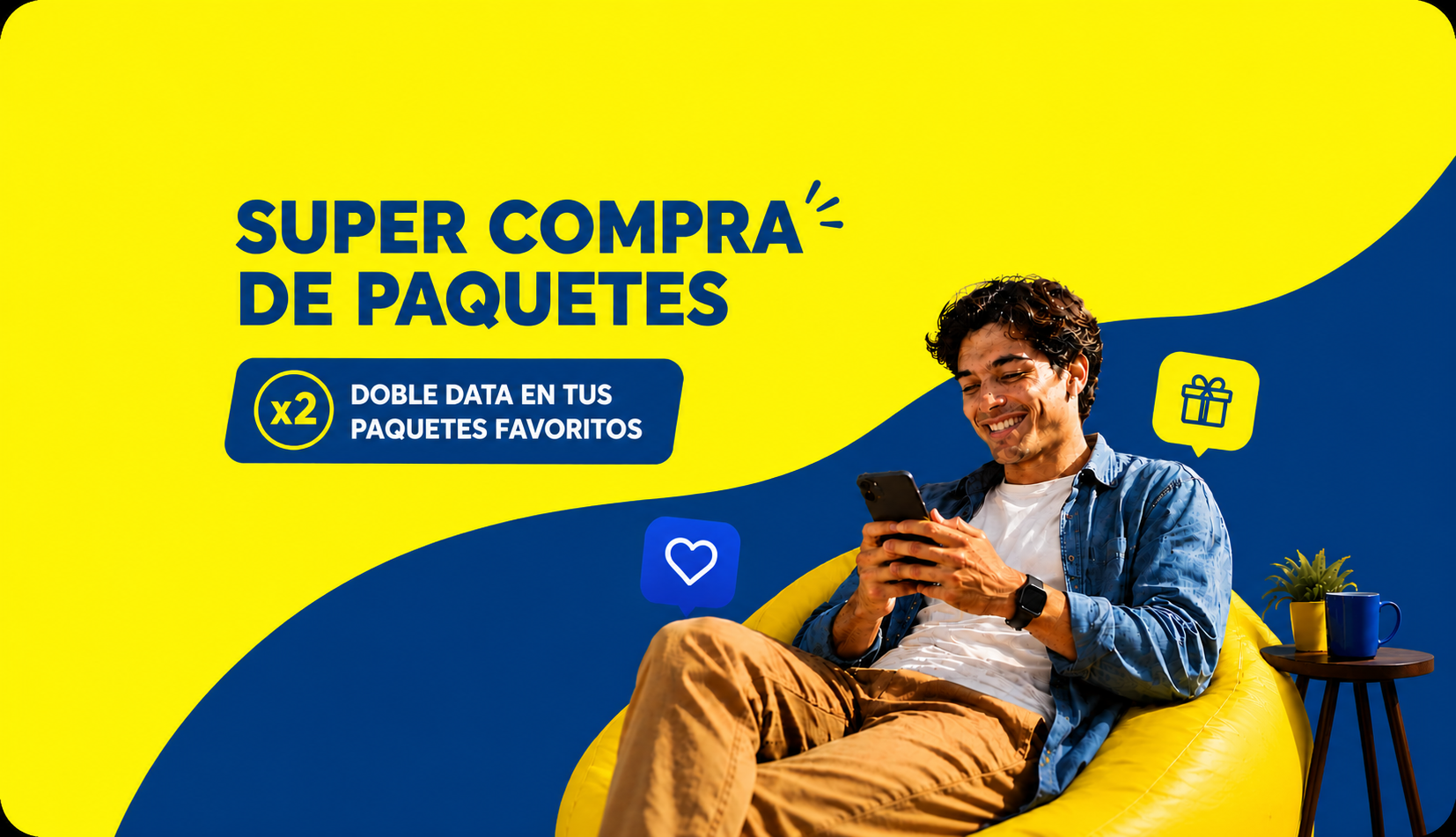 ¡Llegó la súper compra de paquetes!