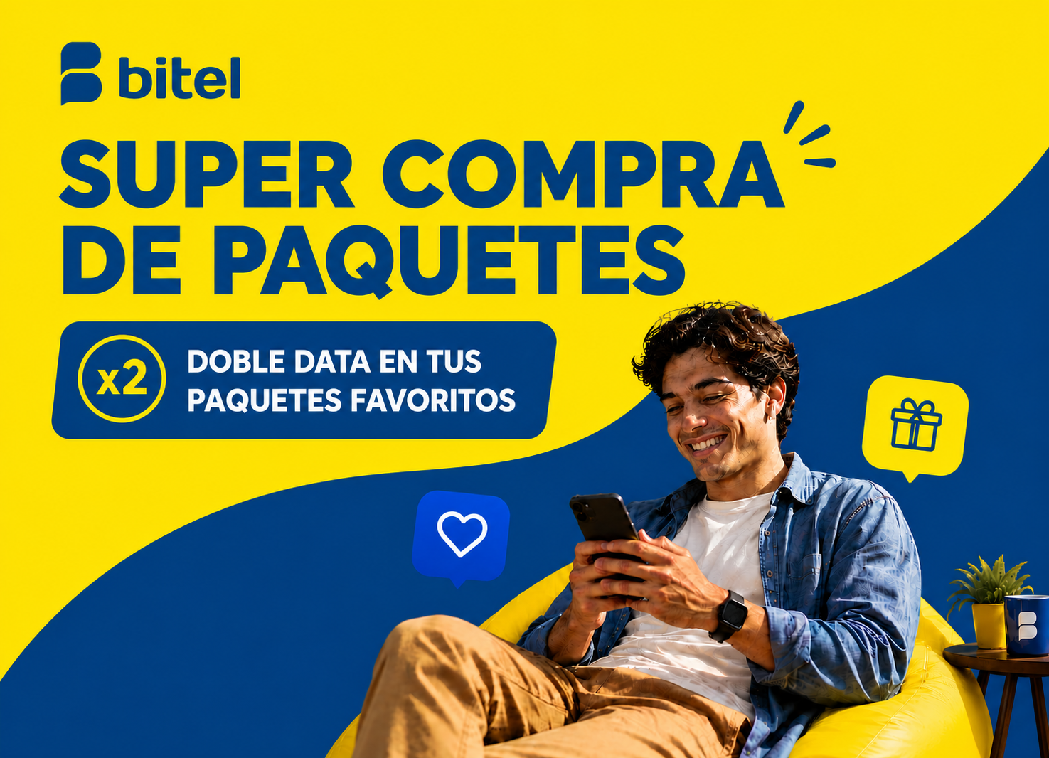 ¡Llegó la súper compra de paquetes!