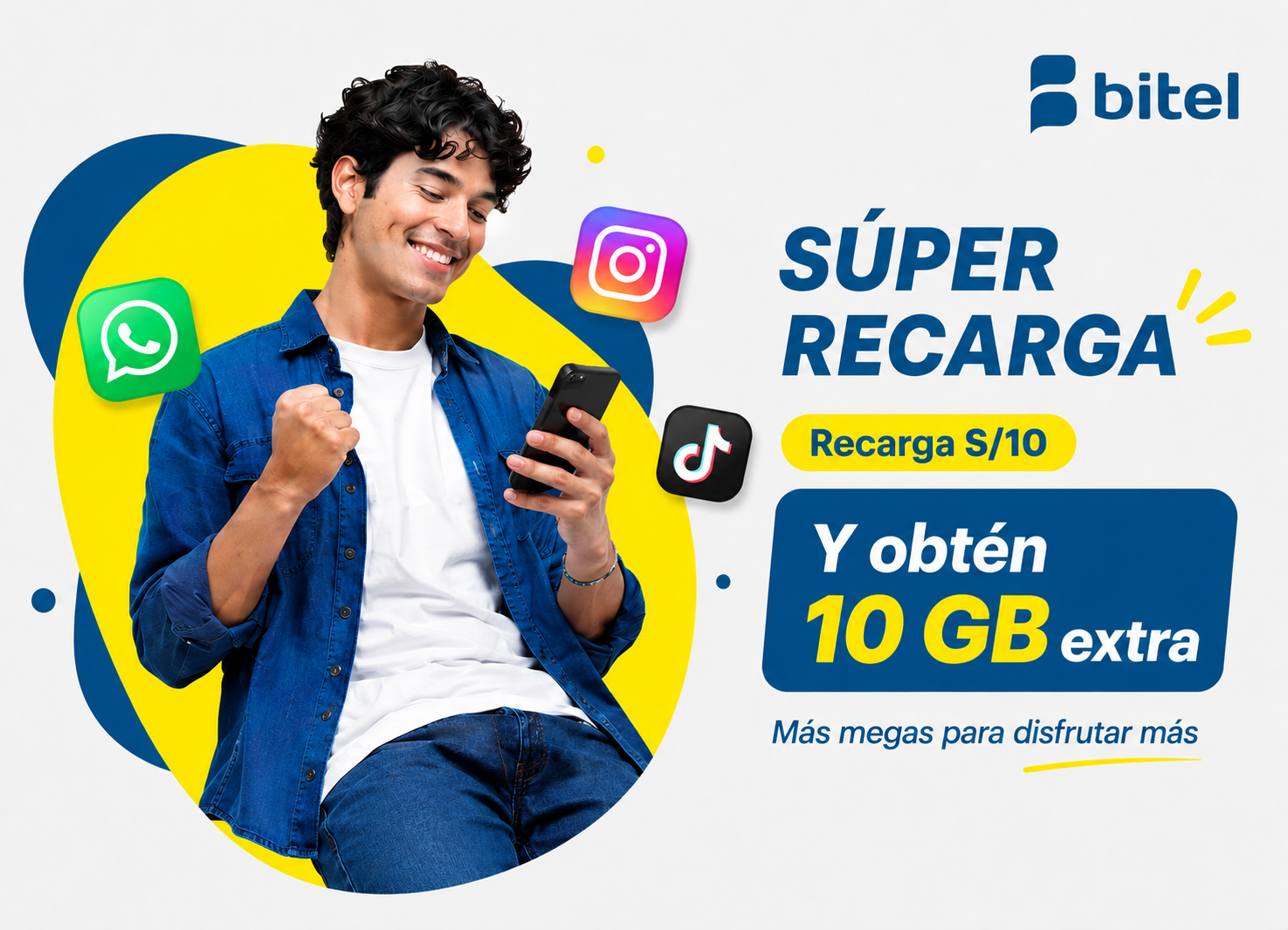 SUPER RECARGA - Disfruta este SÚPER BONO ADICIONAL