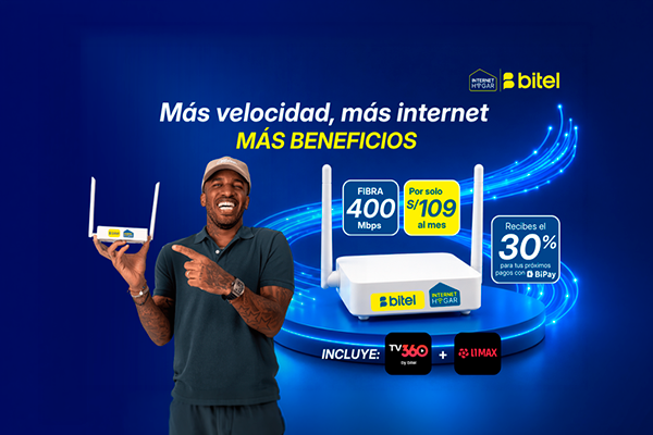 Más Velocidad, más internet
