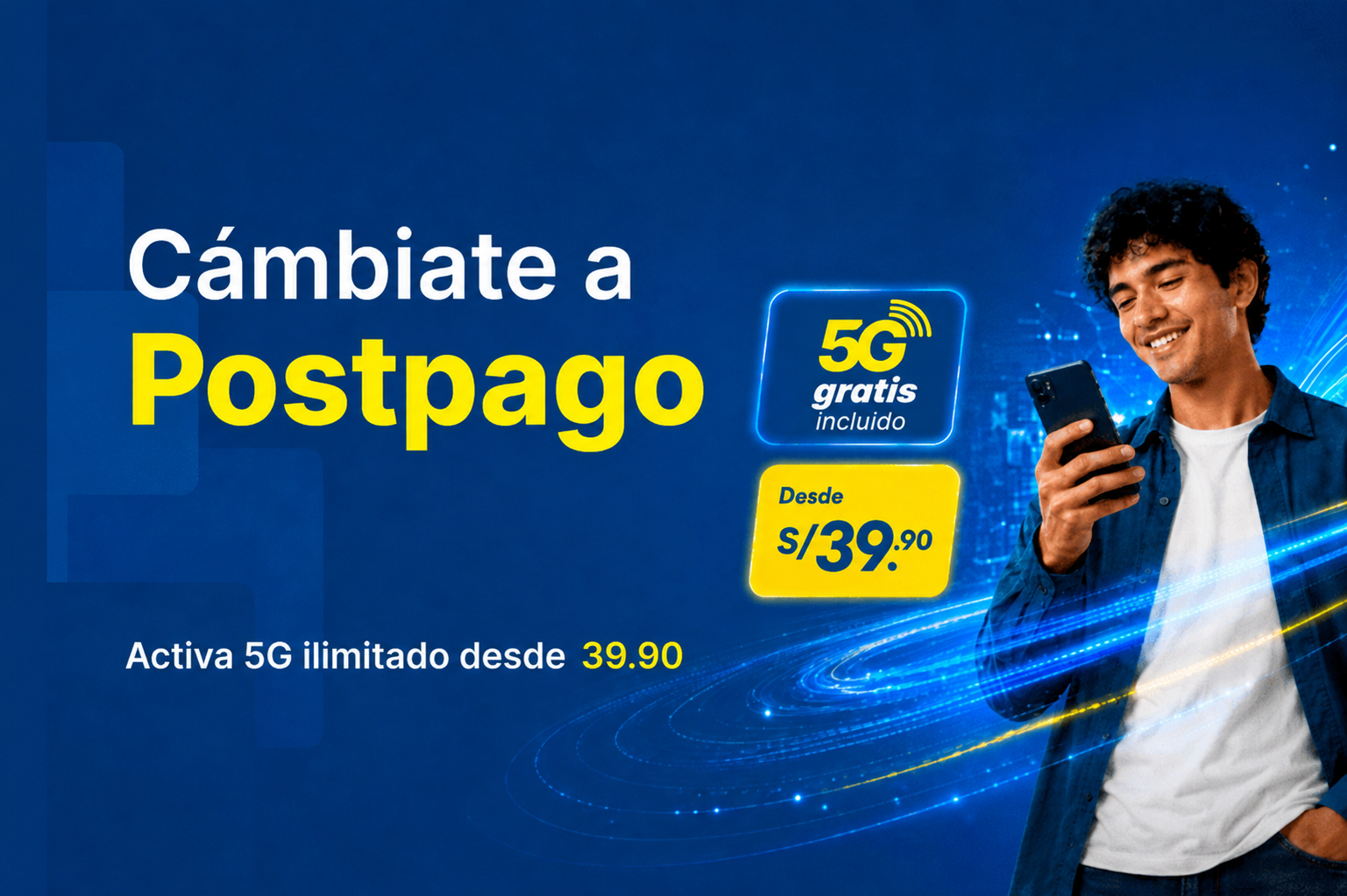 Migra a Bitel 5G datos