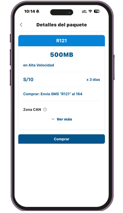<p>Haz click en <strong>Comprar </strong>y disfruta de tus beneficios.</p>