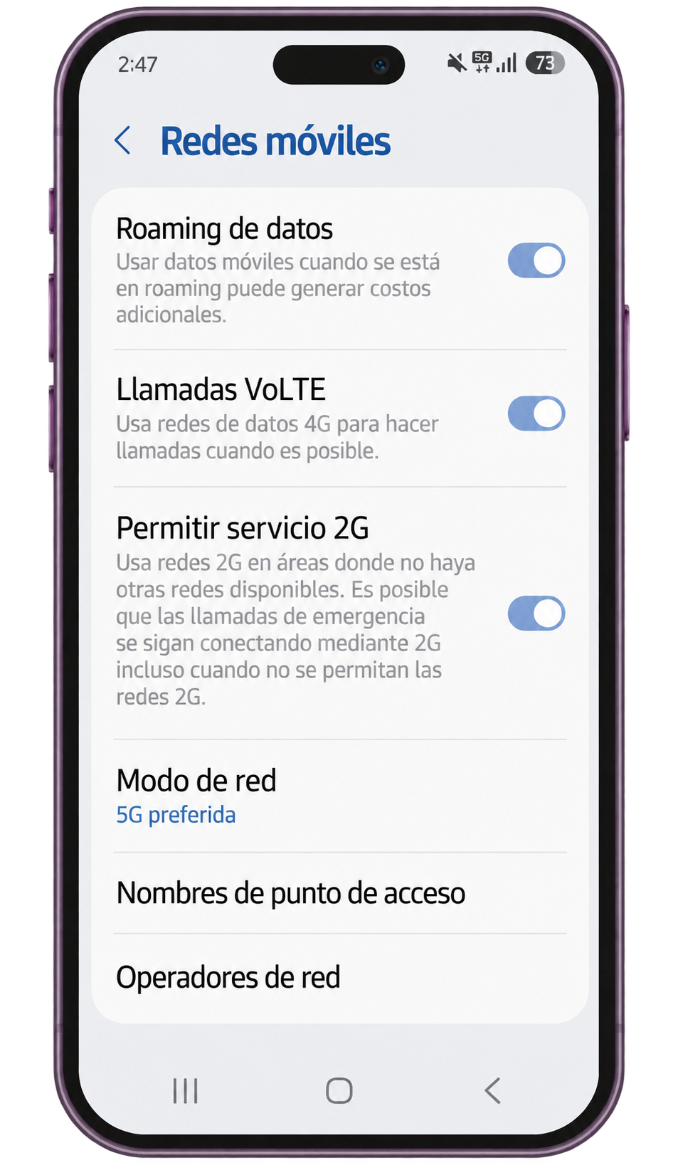 Activa VoLTE
